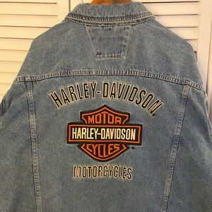 Harley Davidson Motorcycles Denim Jacket